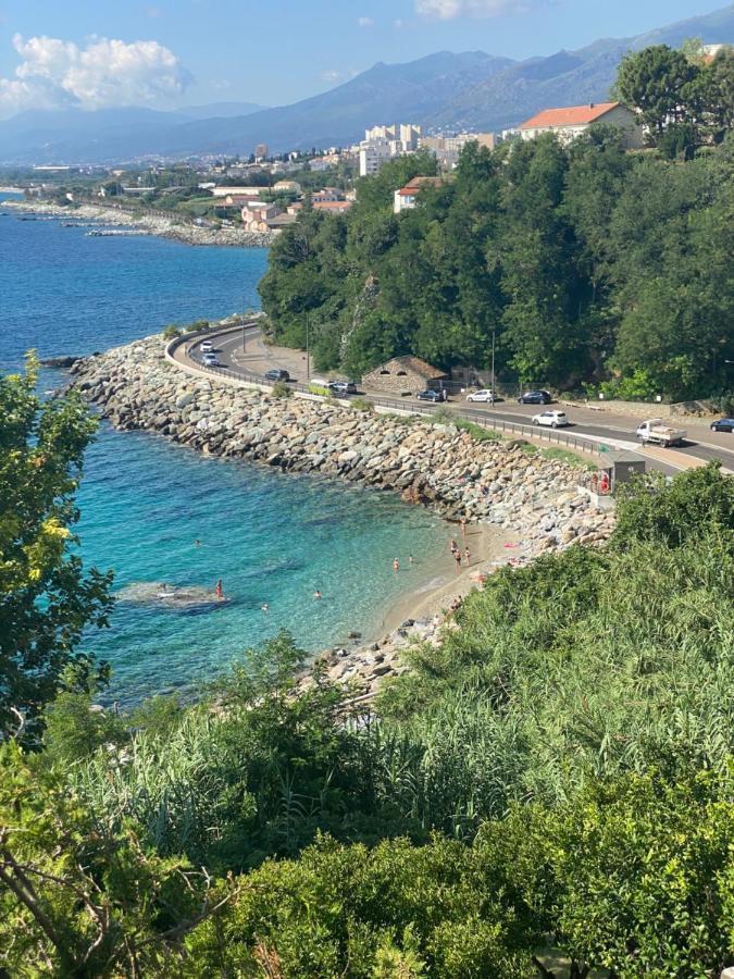 Appartement vue mer et îles italiennes Bastia  Extérieur photo